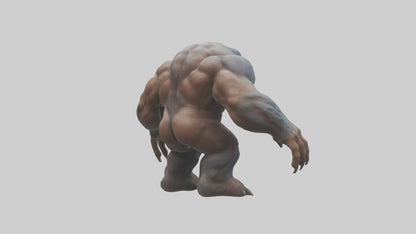 3D model Beast Giant model VR / AR / low-poly