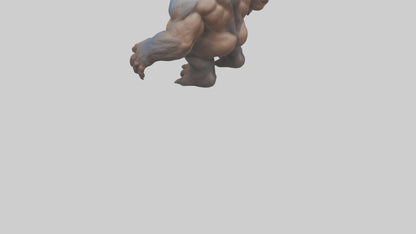 3D model Beast Giant model VR / AR / low-poly