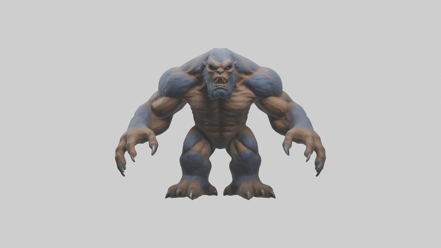 3D model Beast Giant model VR / AR / low-poly