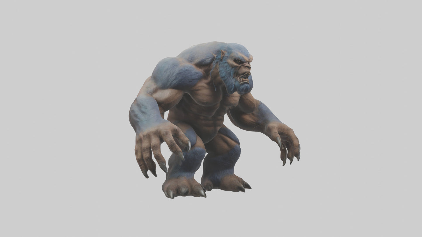 3D model Beast Giant model VR / AR / low-poly