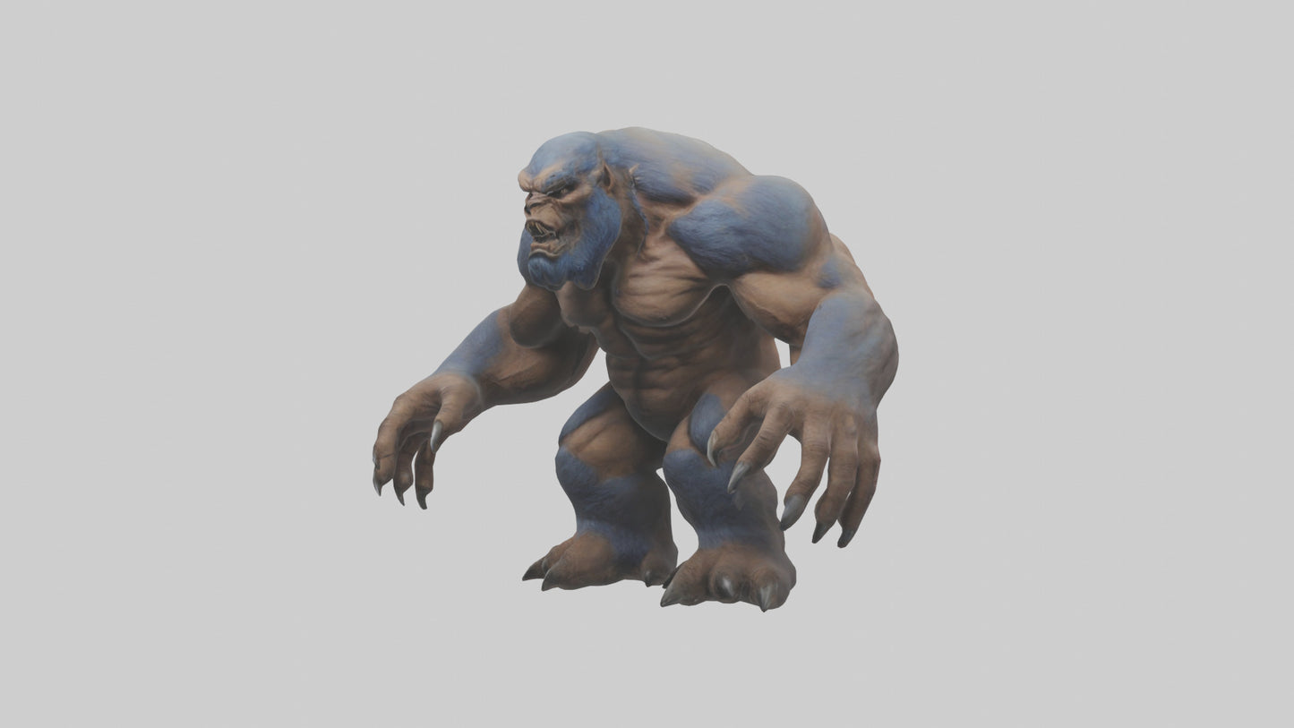 3D model Beast Giant model VR / AR / low-poly