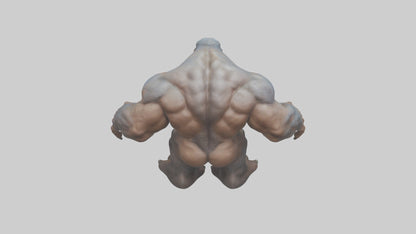 3D model Beast Giant model VR / AR / low-poly