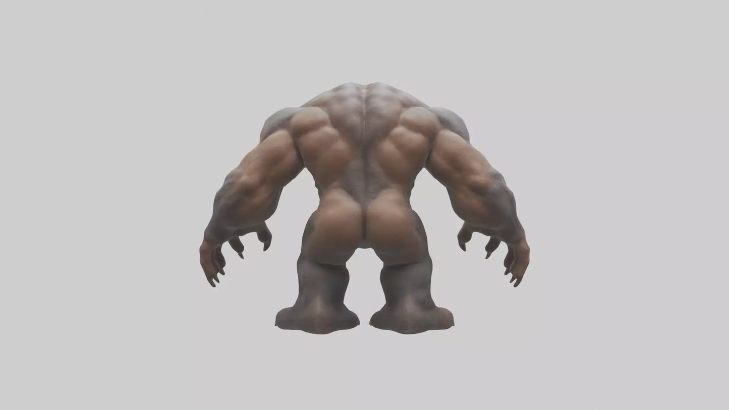 3D model Beast Giant model VR / AR / low-poly