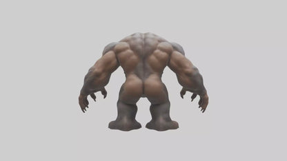 3D model Beast Giant model VR / AR / low-poly
