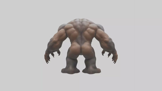 3D model Beast Giant model VR / AR / low-poly
