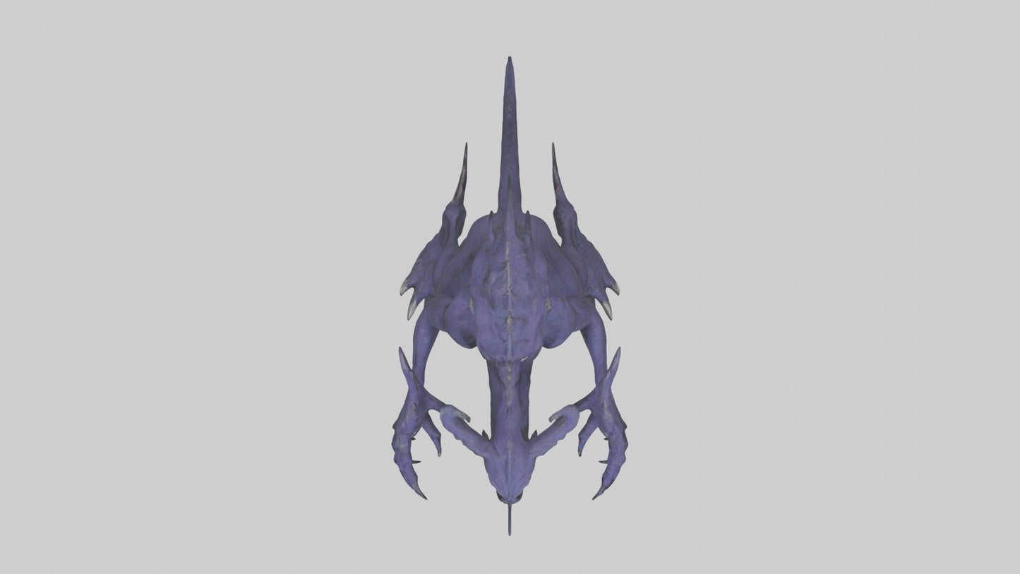 3D model Beast of Shadows model VR / AR / low-poly