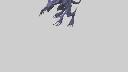 3D model Beast of Shadows model VR / AR / low-poly