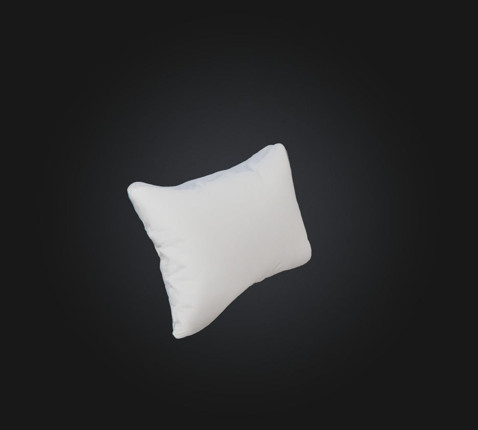 3D model bed pillow 2 VR / AR / low-poly