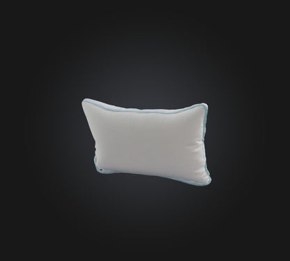 3D model bed pillow 2 VR / AR / low-poly