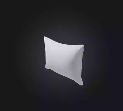 3D model bed pillow VR / AR / low-poly