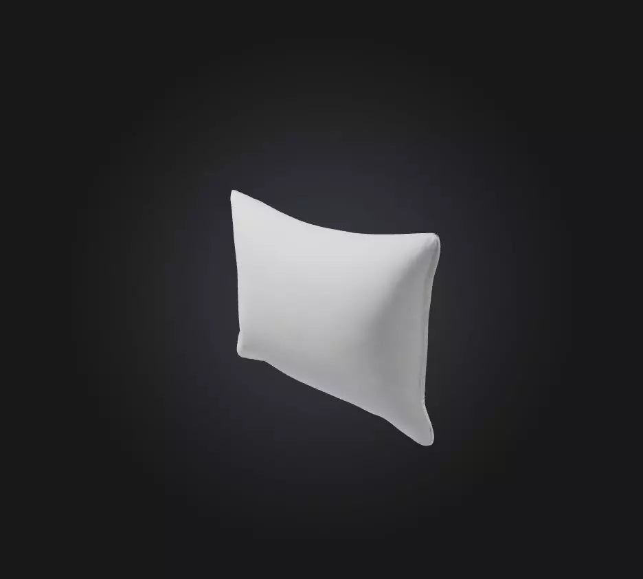 3D model bed pillow VR / AR / low-poly