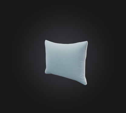 3D model bed pillow VR / AR / low-poly