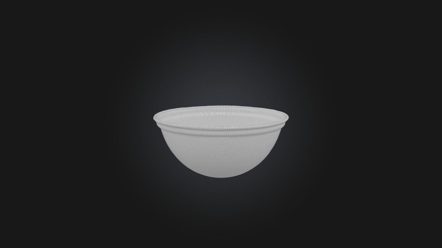 3D model Bedpan VR / AR / low-poly