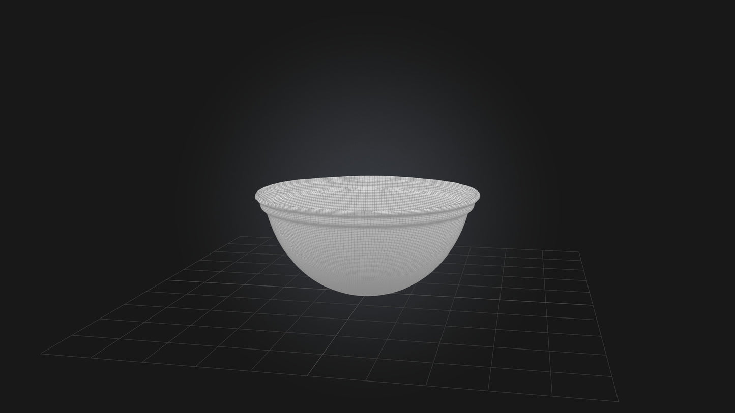 3D model Bedpan Model VR / AR / low-poly