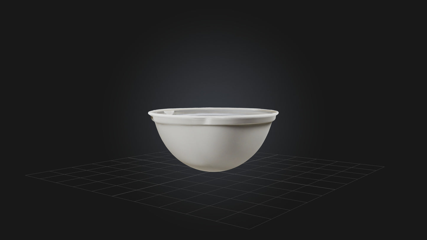 3D model Bedpan Model VR / AR / low-poly
