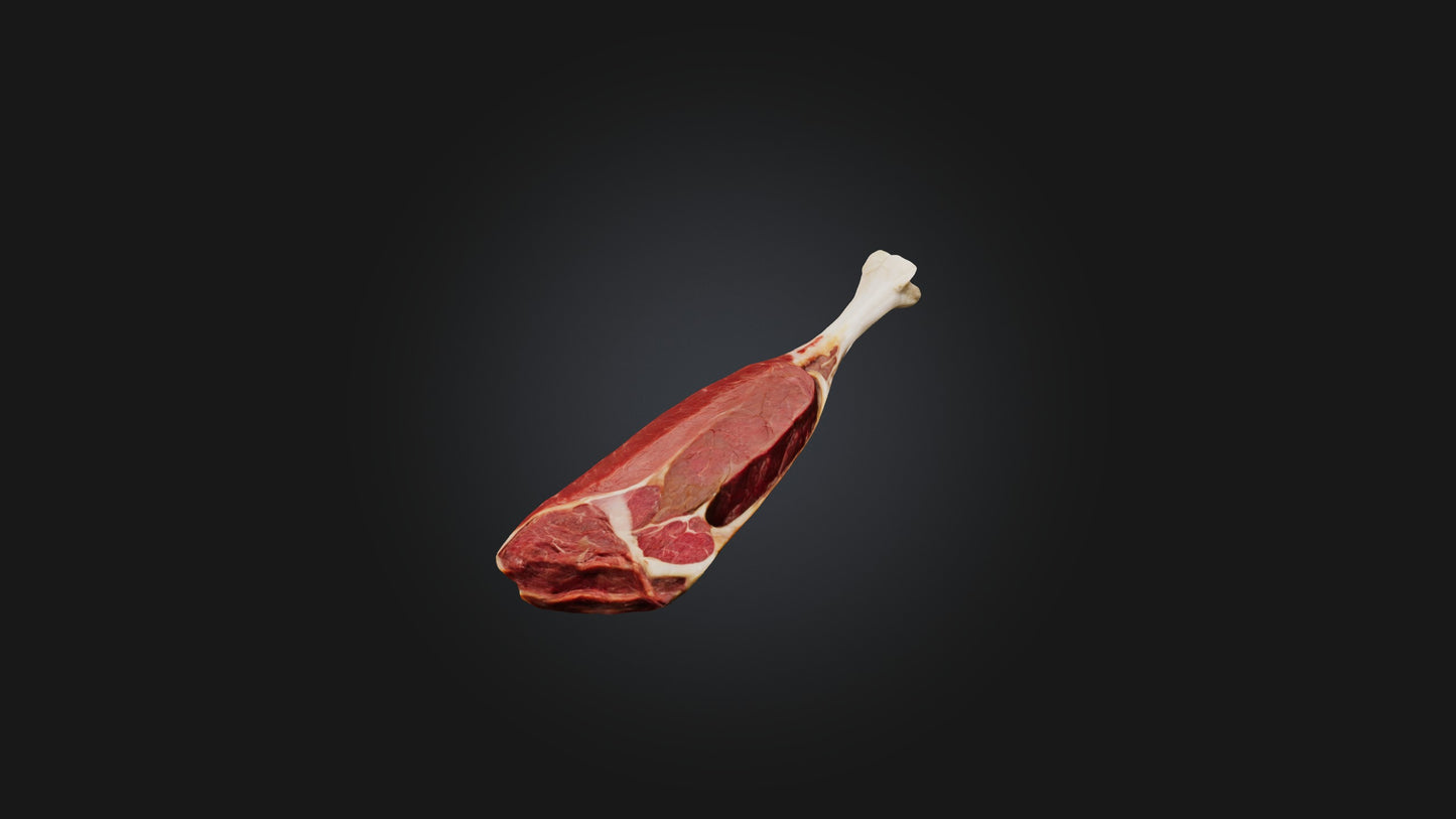 3D model Beef Shank Model VR / AR / low-poly