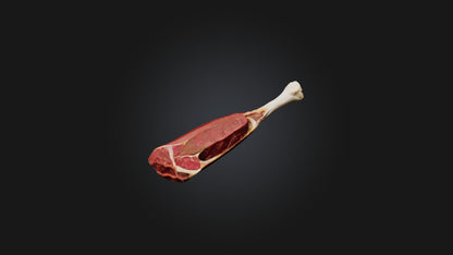 3D model Beef Shank Model VR / AR / low-poly