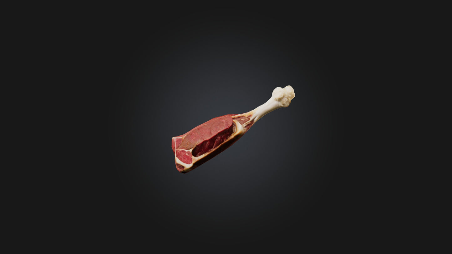 3D model Beef Shank Model VR / AR / low-poly