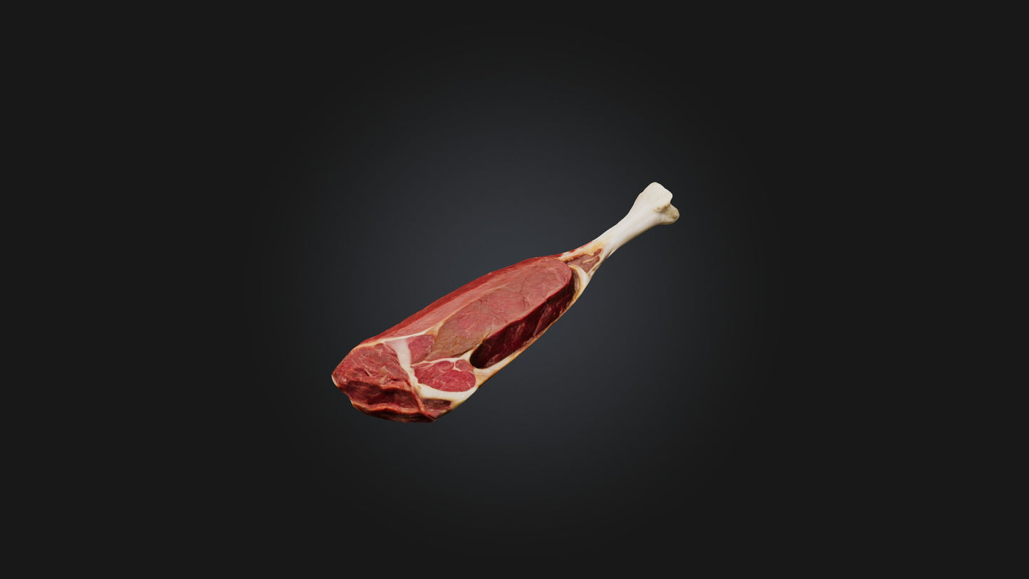 3D model Beef Shank Model VR / AR / low-poly