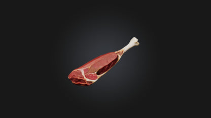 3D model Beef Shank Model VR / AR / low-poly