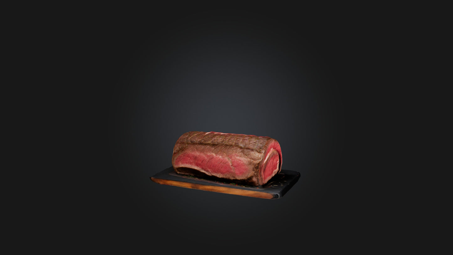 3D model Beef Tenderloin Model VR / AR / low-poly