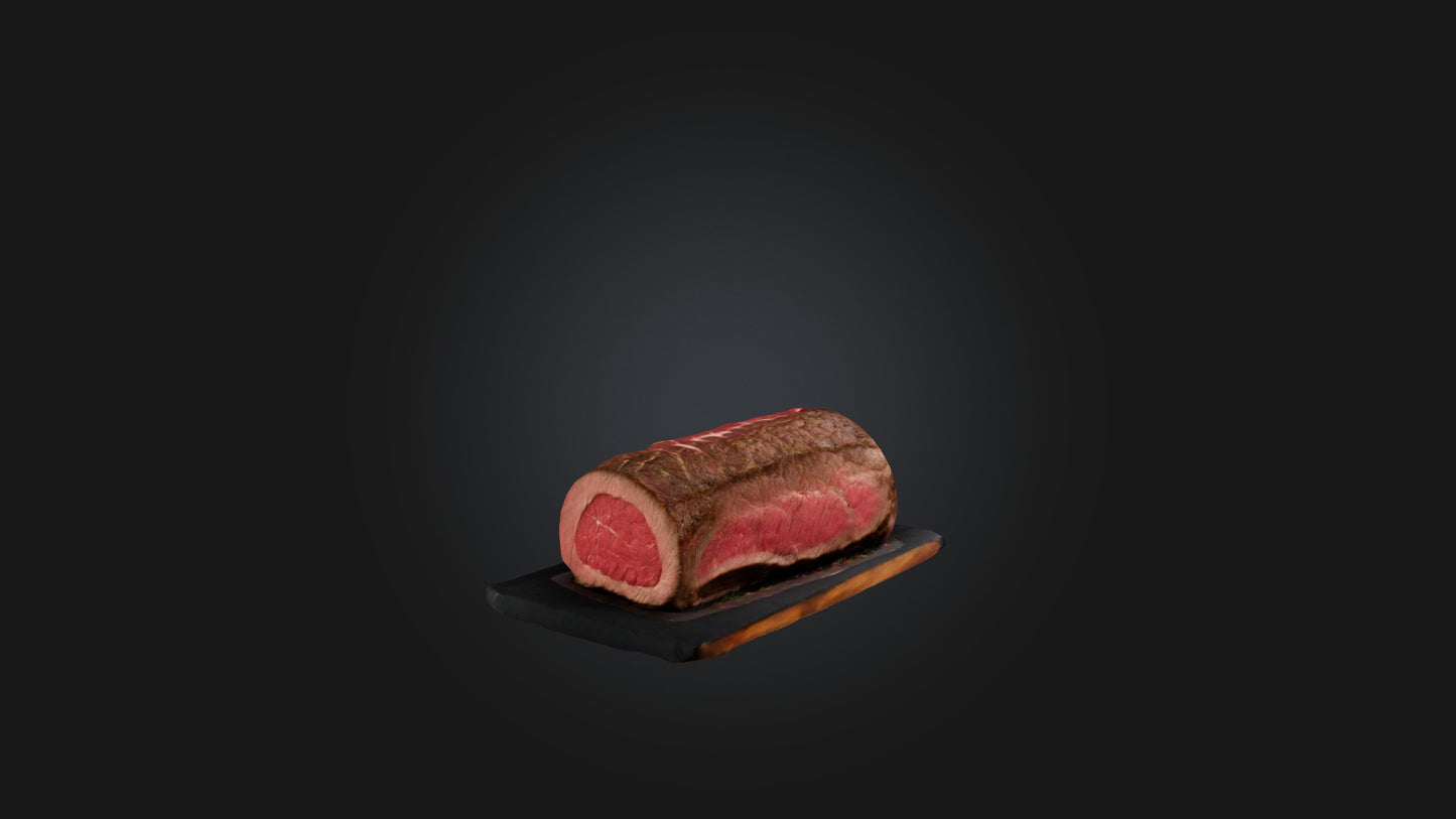 3D model Beef Tenderloin Model VR / AR / low-poly