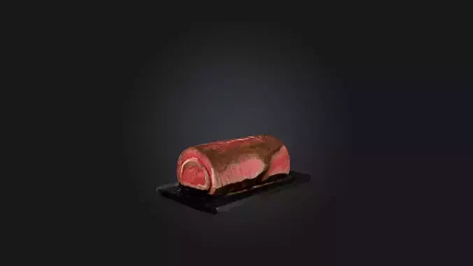 3D model Beef Tenderloin Model VR / AR / low-poly