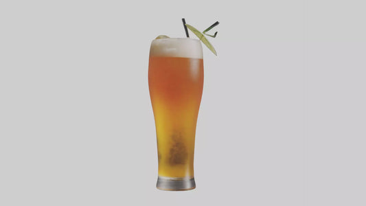 3D model Beer cocktail model VR / AR / low-poly