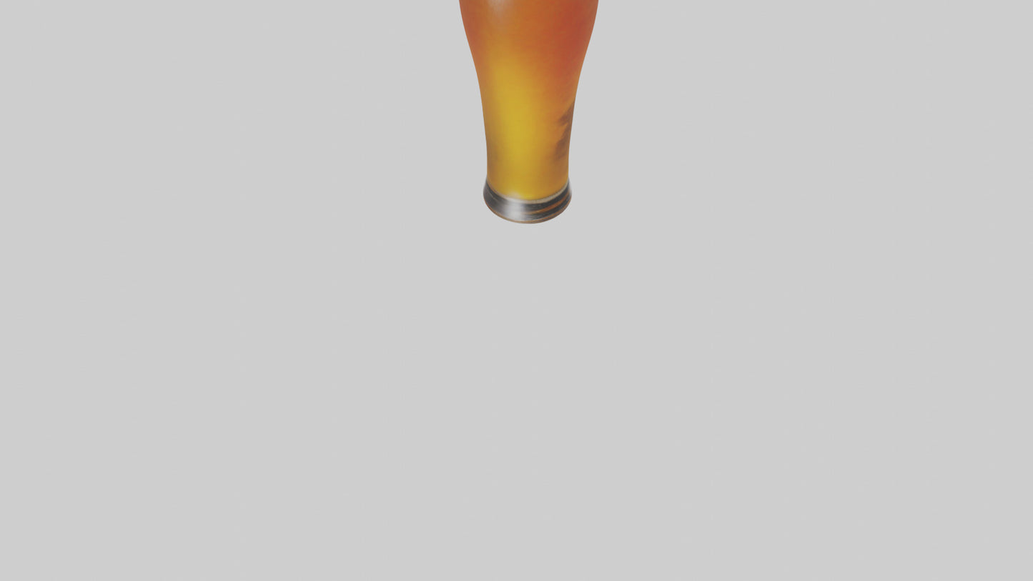 3D model Beer cocktail model VR / AR / low-poly