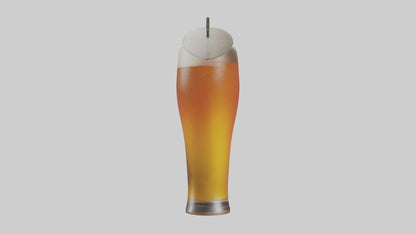 3D model Beer cocktail model VR / AR / low-poly