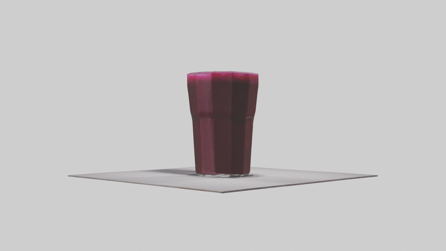 3D model Beet juice model VR / AR / low-poly
