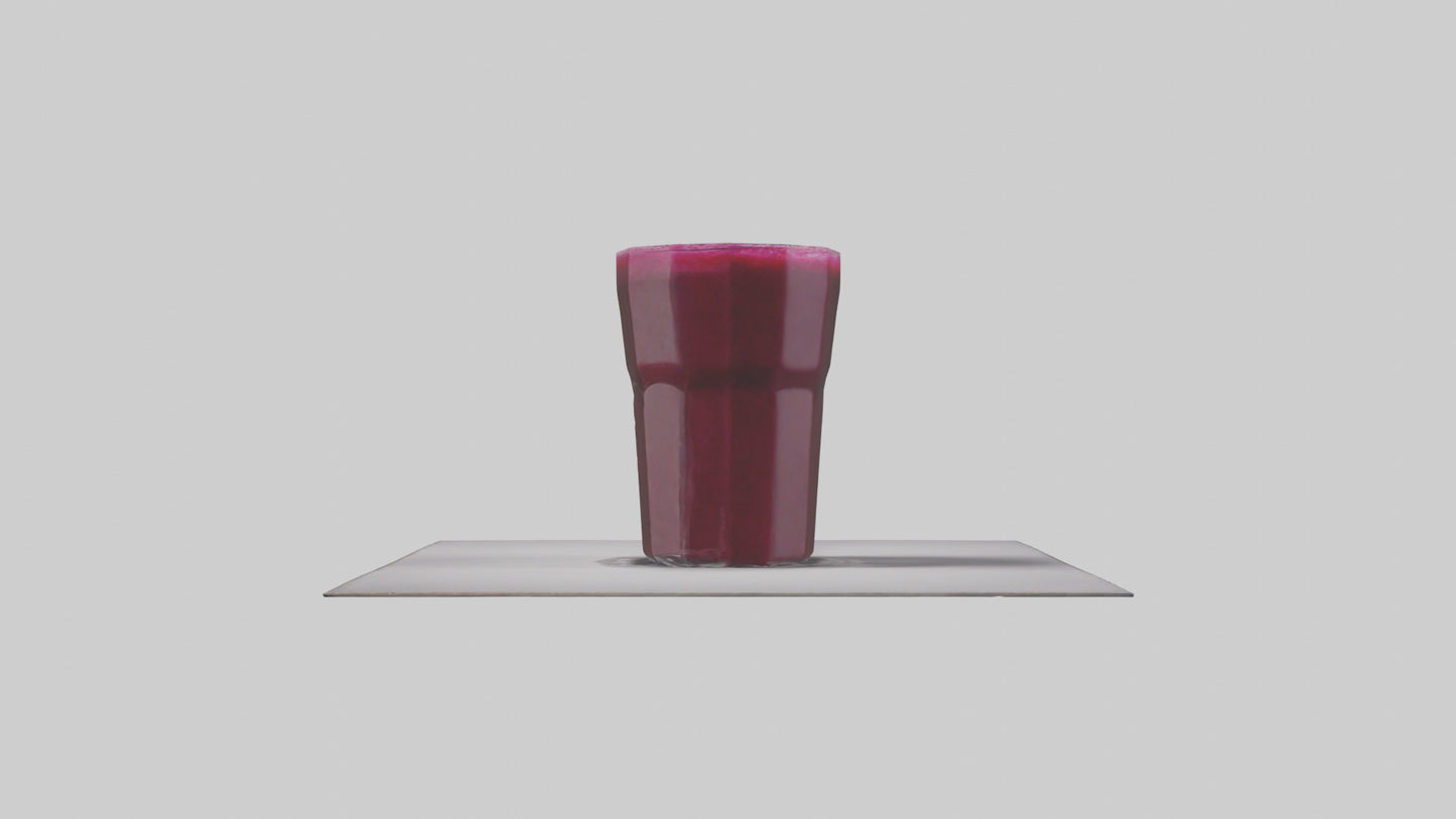 3D model Beet juice model VR / AR / low-poly
