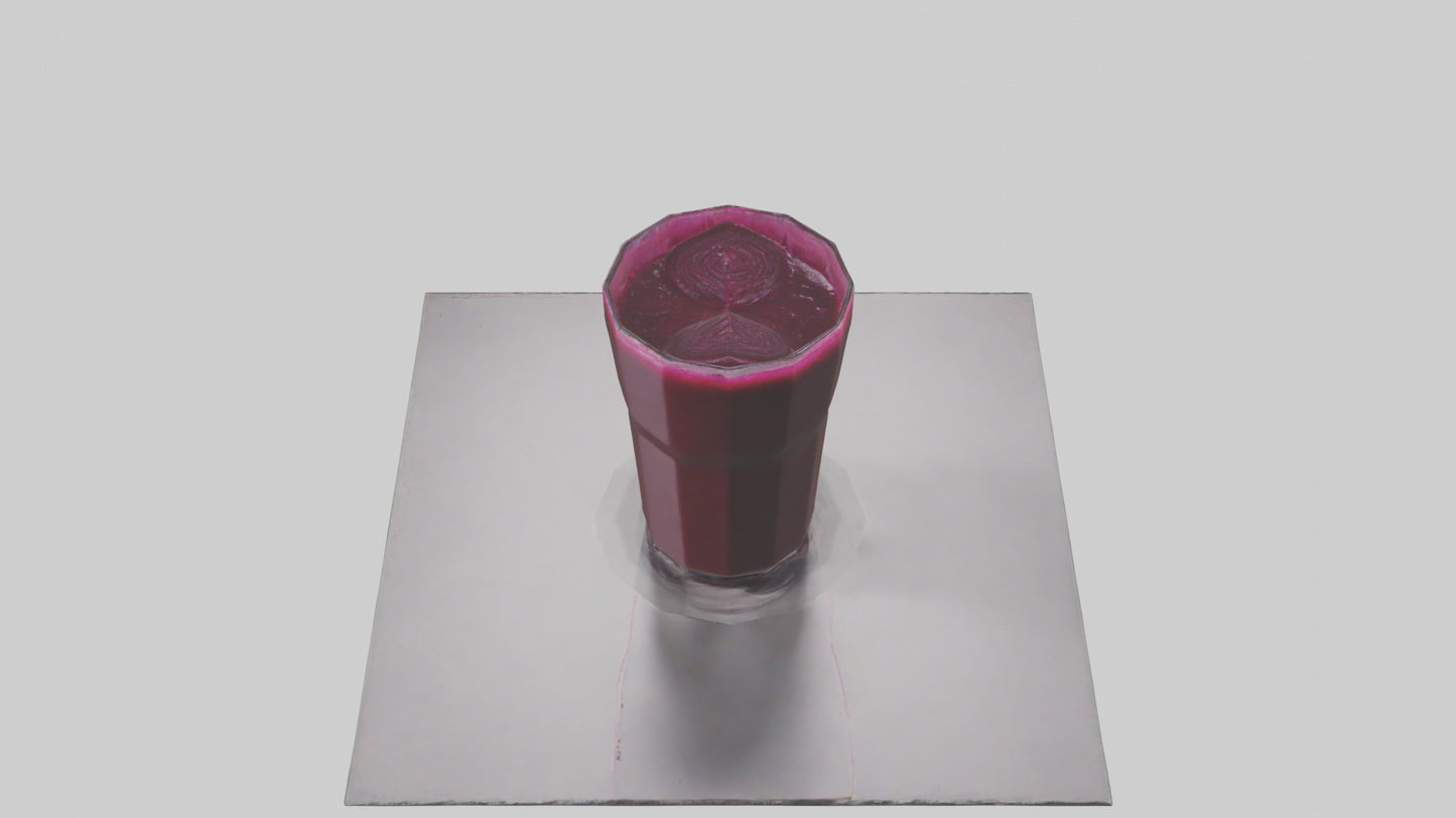 3D model Beet juice model VR / AR / low-poly