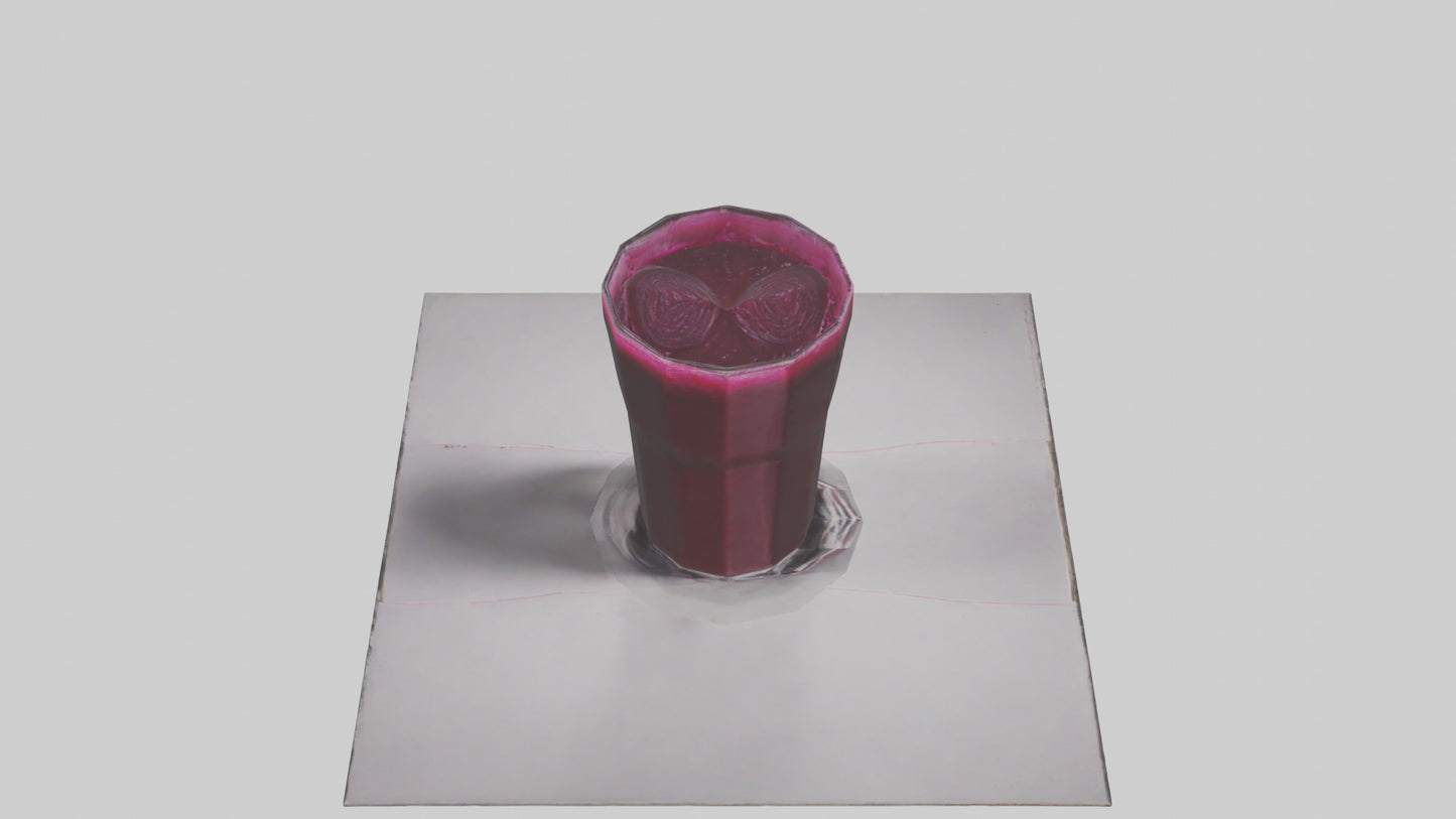 3D model Beet juice model VR / AR / low-poly