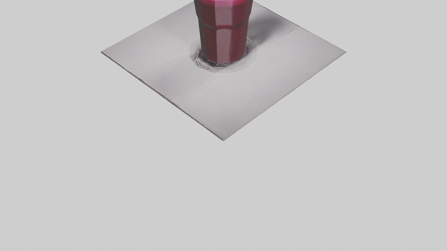 3D model Beet juice model VR / AR / low-poly