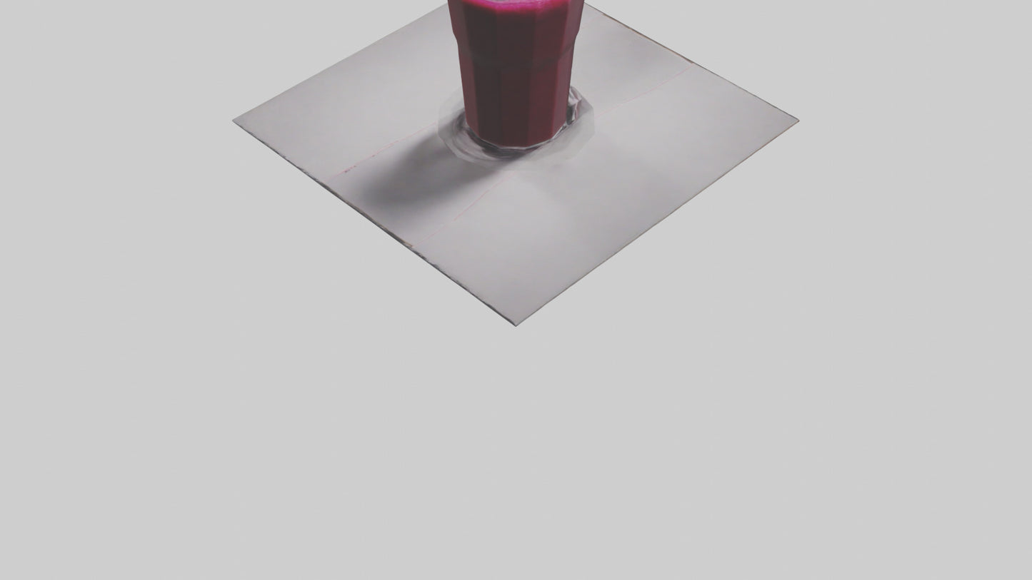 3D model Beet juice model VR / AR / low-poly