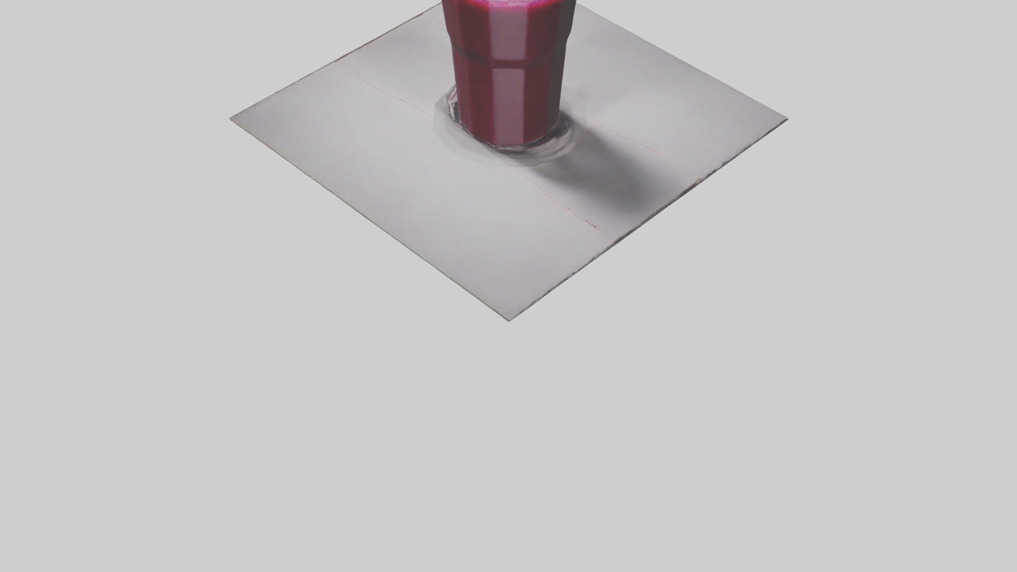 3D model Beet juice model VR / AR / low-poly