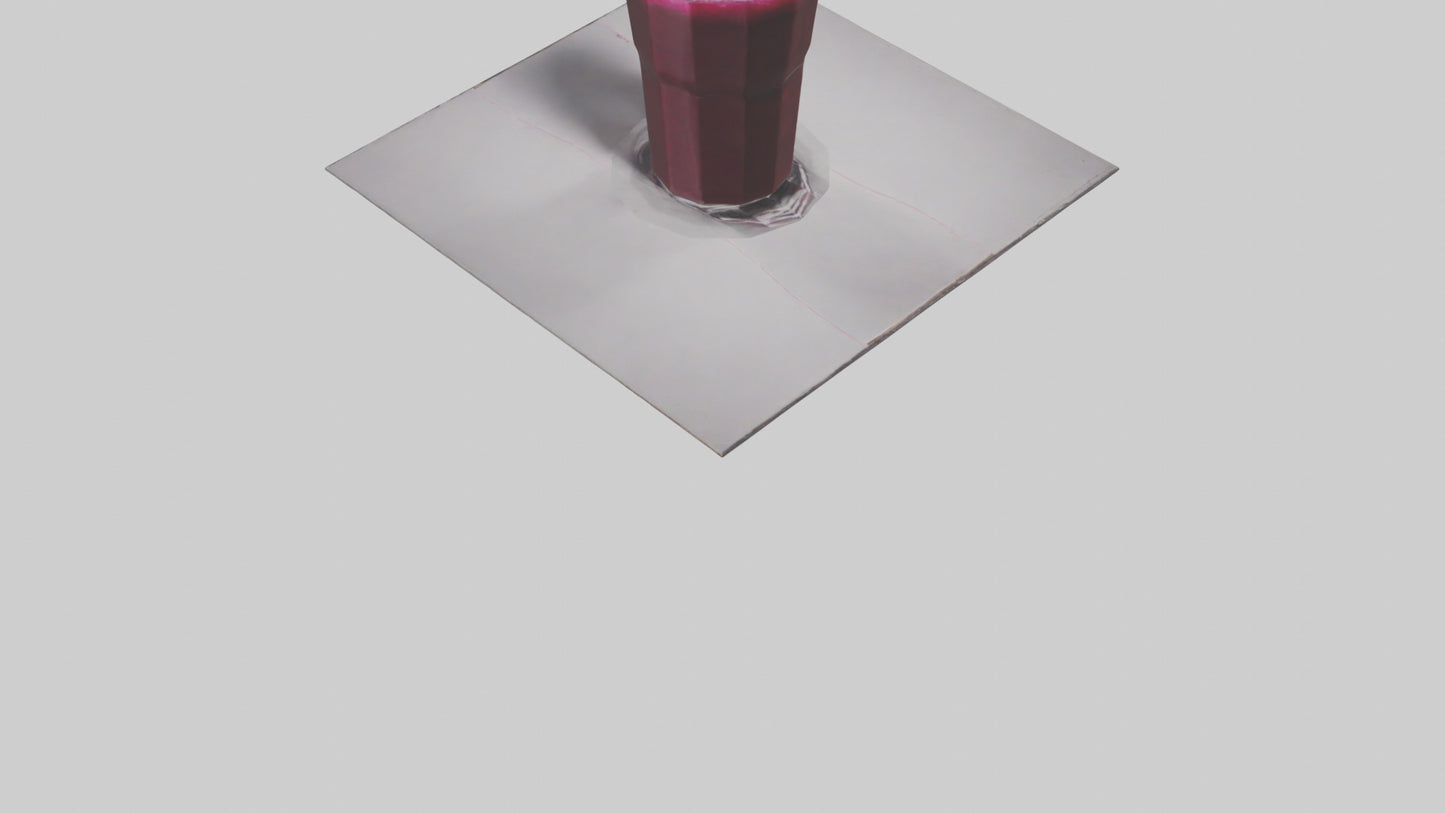 3D model Beet juice model VR / AR / low-poly