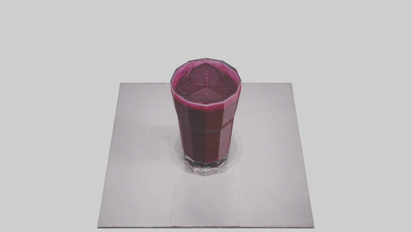 3D model Beet juice model VR / AR / low-poly