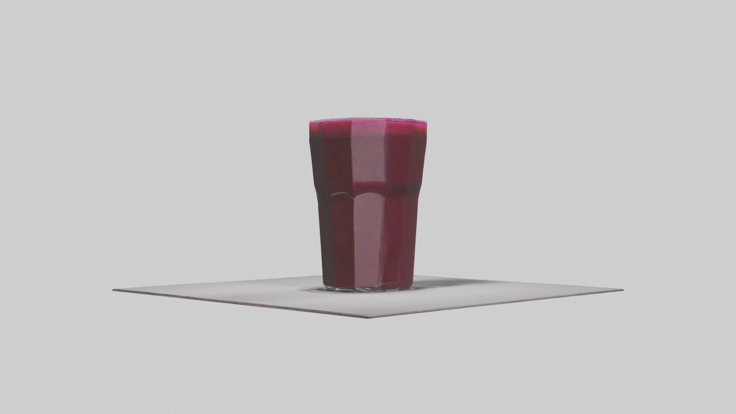 3D model Beet juice model VR / AR / low-poly