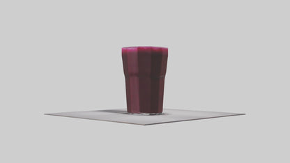 3D model Beet juice model VR / AR / low-poly