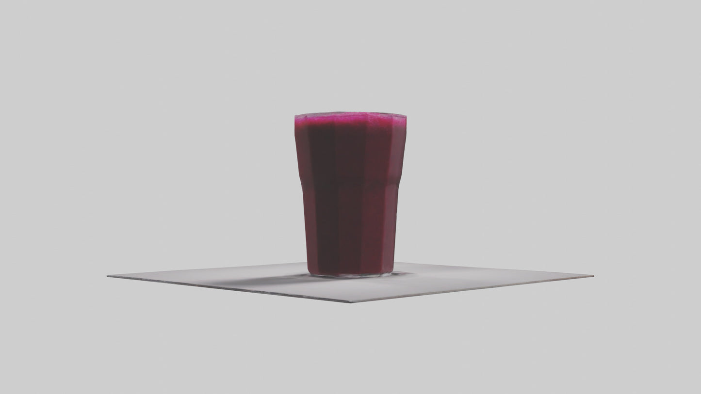 3D model Beet juice model VR / AR / low-poly