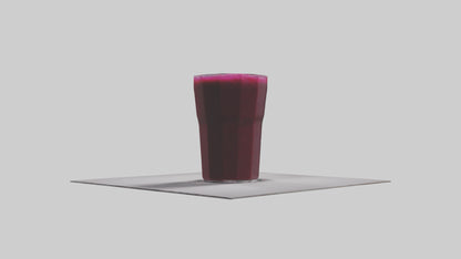 3D model Beet juice model VR / AR / low-poly