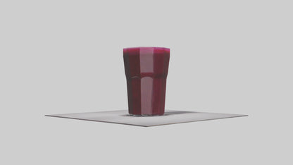 3D model Beet juice model VR / AR / low-poly