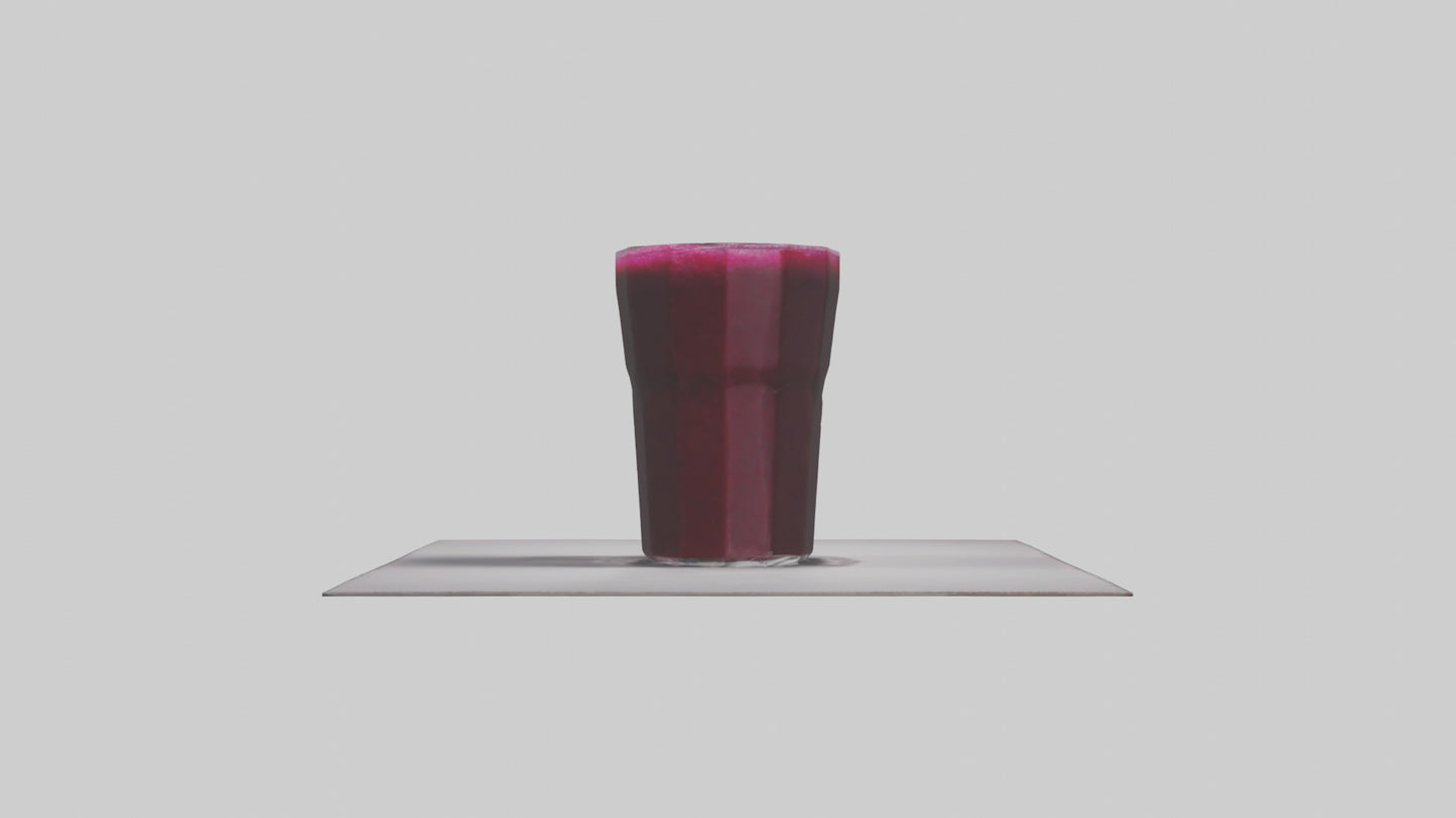 3D model Beet juice model VR / AR / low-poly