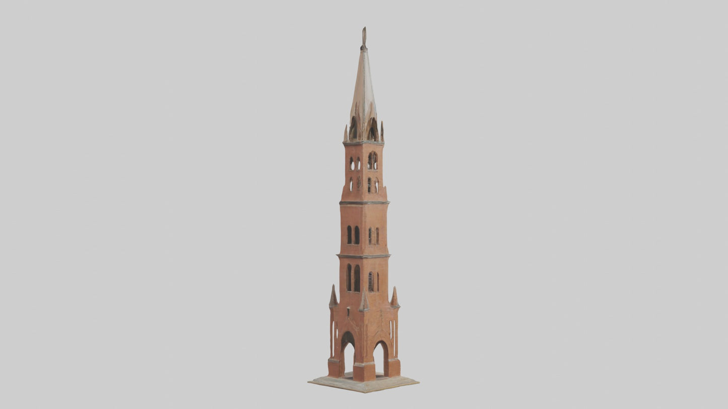 3D model Belltower Model 1 VR / AR / low-poly