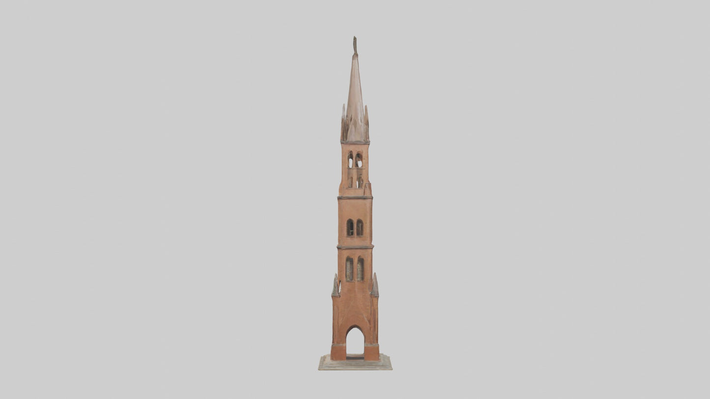3D model Belltower Model 1 VR / AR / low-poly