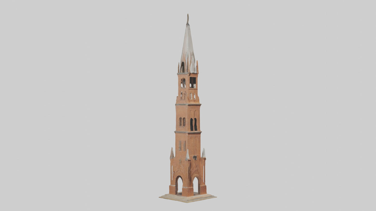 3D model Belltower Model 1 VR / AR / low-poly