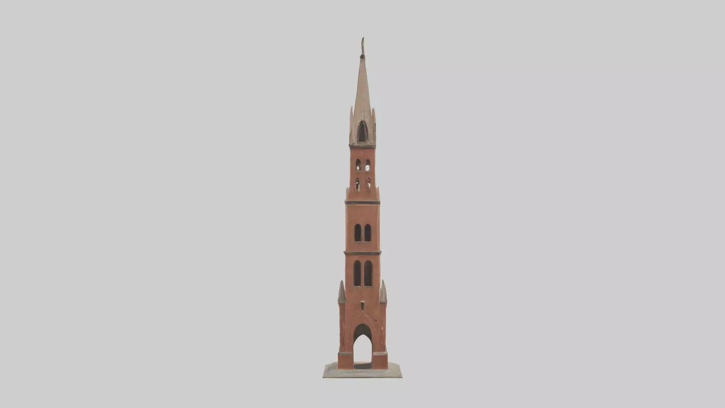 3D model Belltower Model 1 VR / AR / low-poly