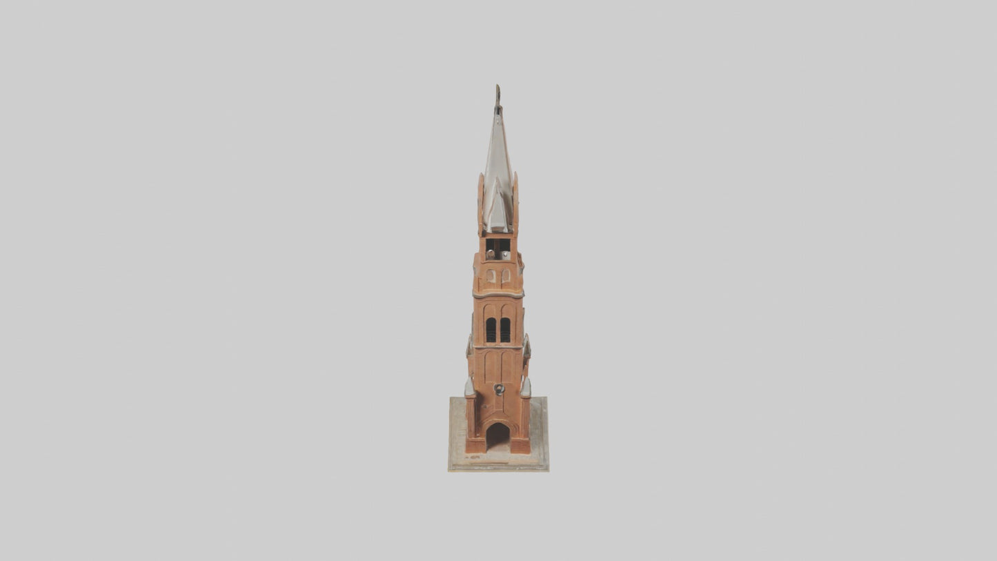 3D model Belltower Model 1 VR / AR / low-poly